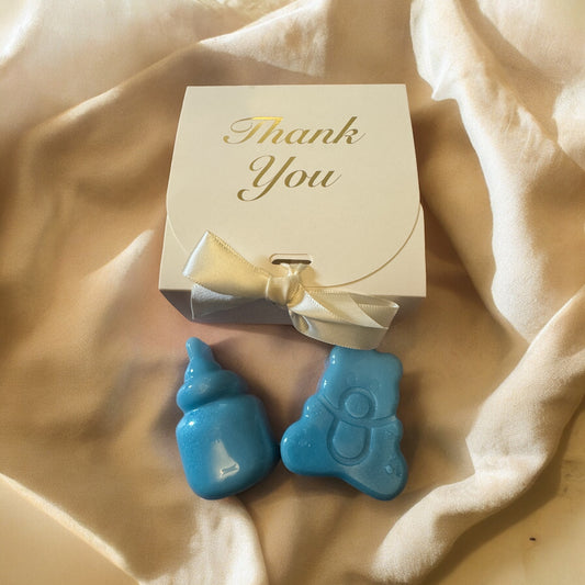 Baby boy large wax melt gift box