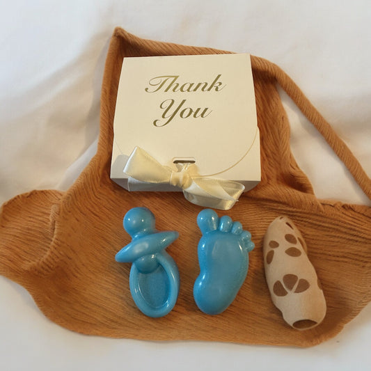 Baby boy gift box wax melt