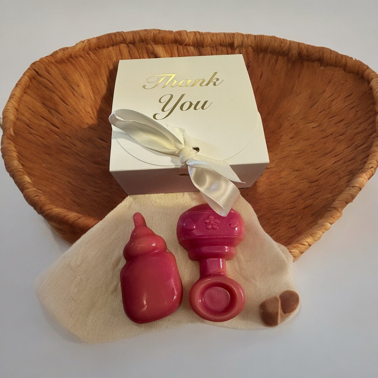 Baby girl large wax melt gift box